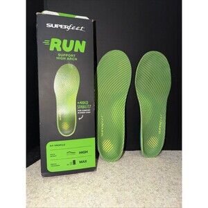 SuperFeet Run Arch Support Size D M-7.5-9 W 8.5-10